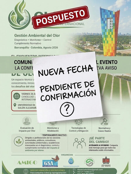 Se pospone la II Conferencia Internacional de Olores de Barranquilla, Colombia